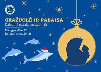 Kalėdinė pasaka su delfinais "Gražuolė ir pabaisa"