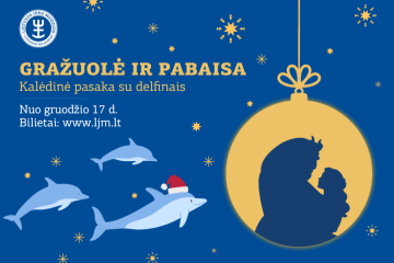 Kalėdinė pasaka su delfinais "Gražuolė ir pabaisa"