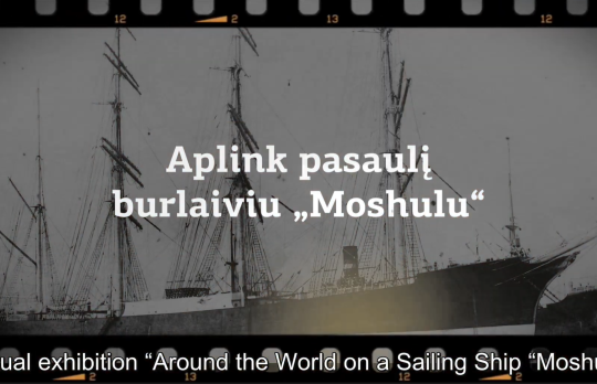 Aplink pasaulį burlaiviu MOSHULU